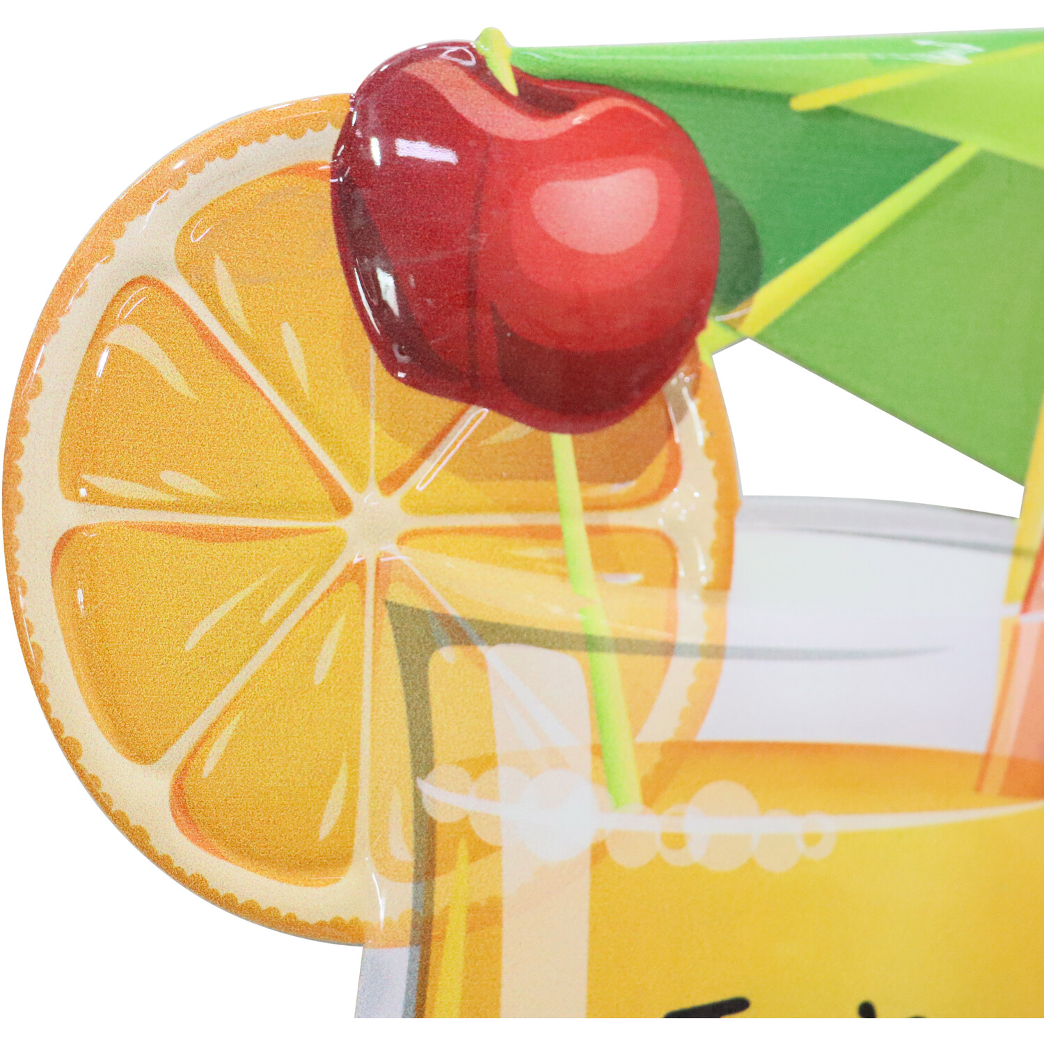 Indoor Outdoor Fun Cocktail Sign - Multicolour Image 9