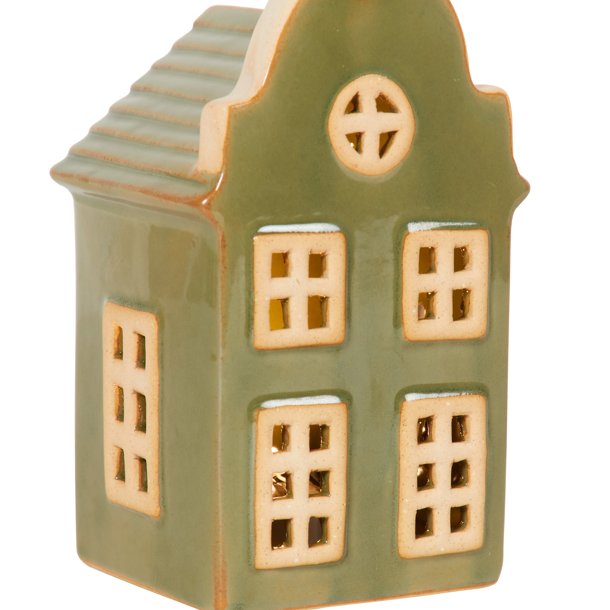 LED Green House Ornament - Green Image 6