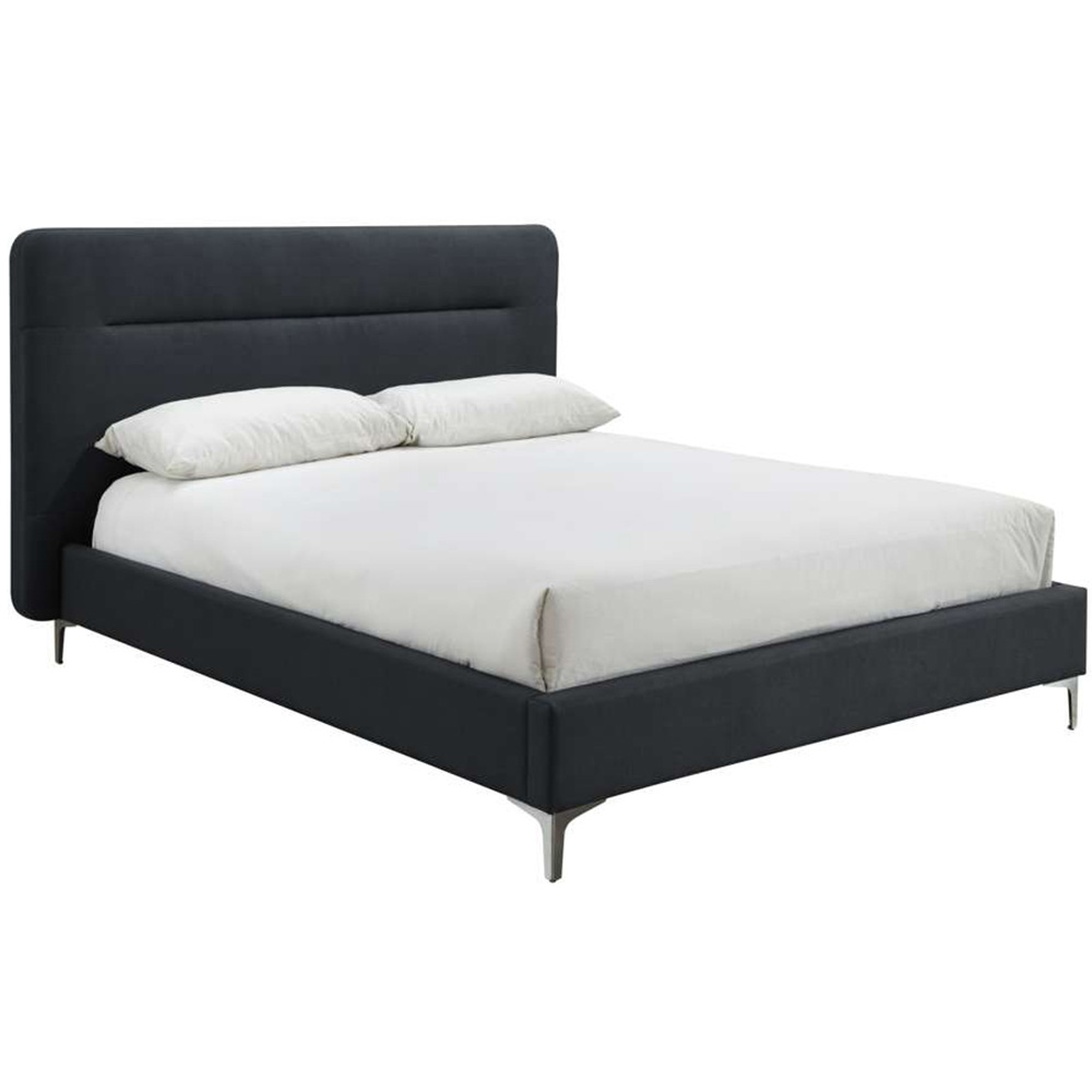 Finn Double Charcoal Bed Frame Image 2