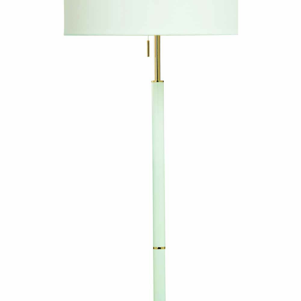 Charlotte Ivory / Gold Floor Lamp Image 2