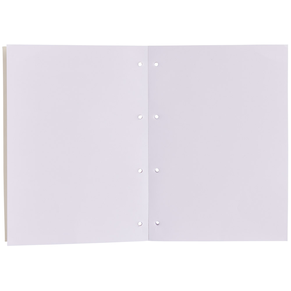 Wilko A4 Refill Pad Plain 160 Pages Wilko