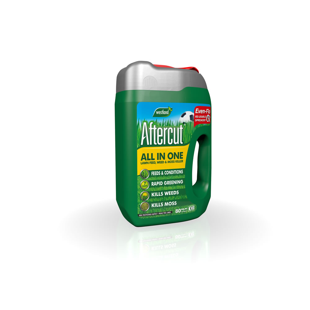 Westland Aftercut All in One Lawn Feed Weed and Moss Killer 2.8kg Wilko