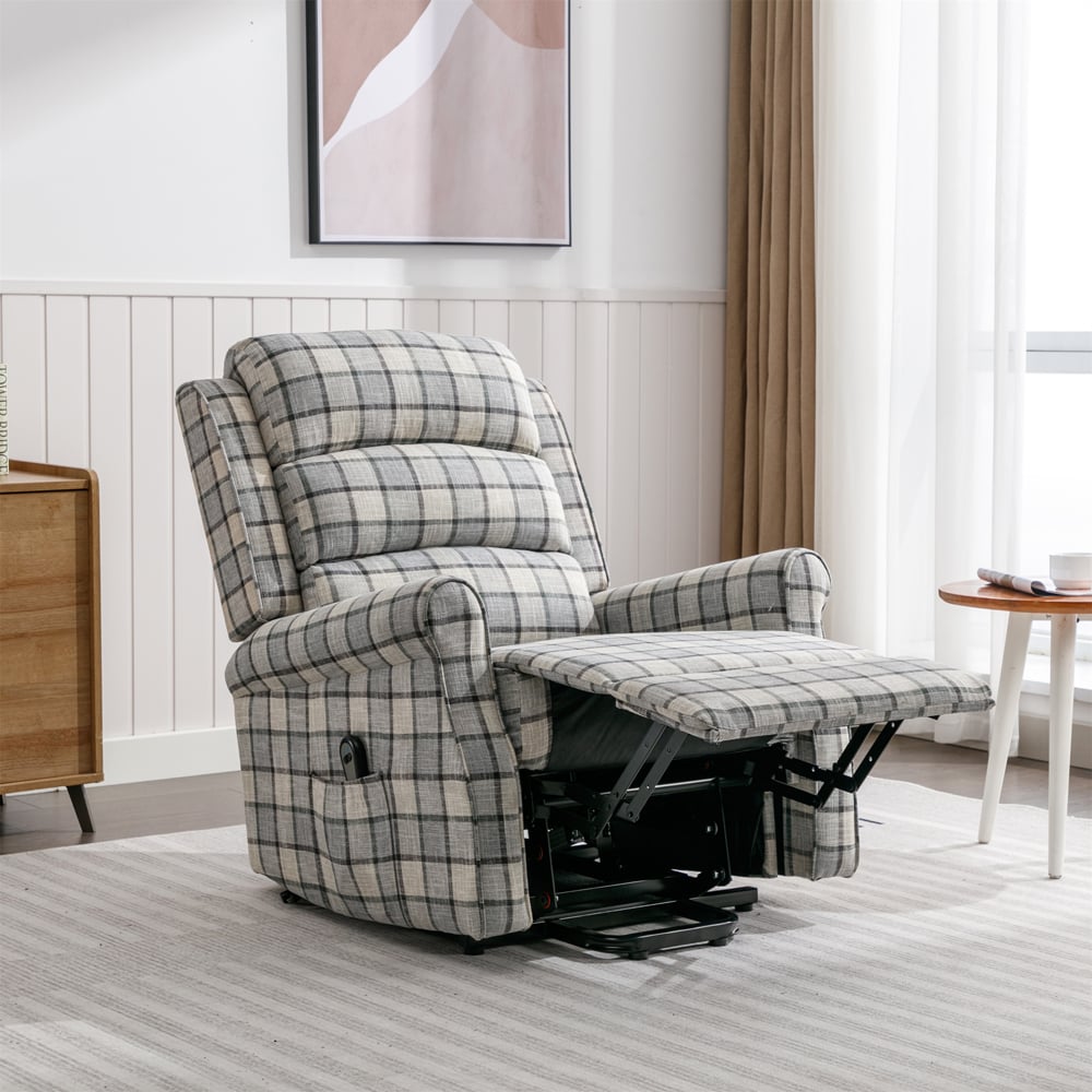 Furniture One Green Electronic Power Lift and Tilt Chair Image 5