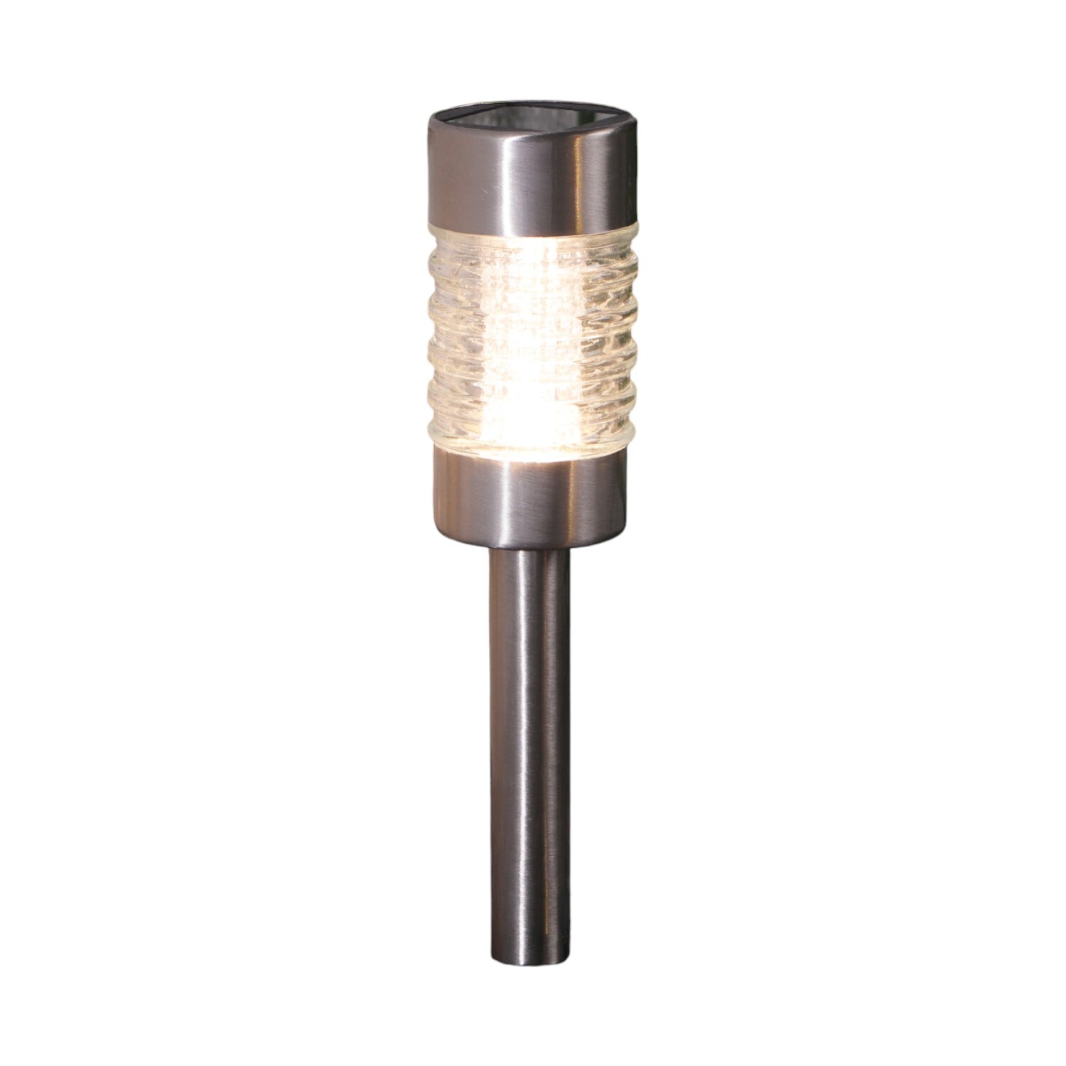 Pack of 4 Solar Mini Bollard Stake Lights Image 4