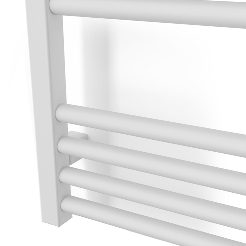Terma Fiona E Soft Matt White Electric Towel Rail 1380 x 500mm Image 5