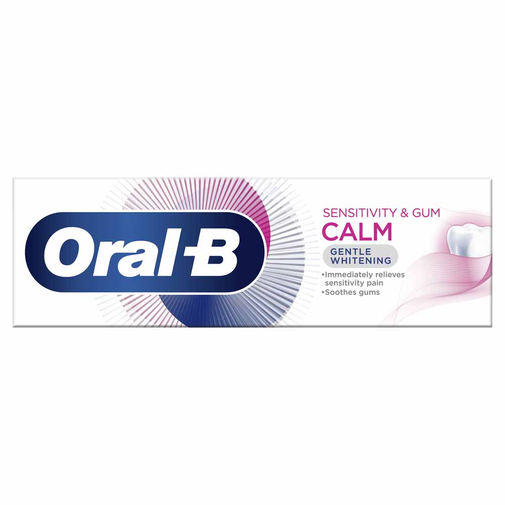Oral B Sensitive and Gum Whitening Toothpaste 75ml Image 1