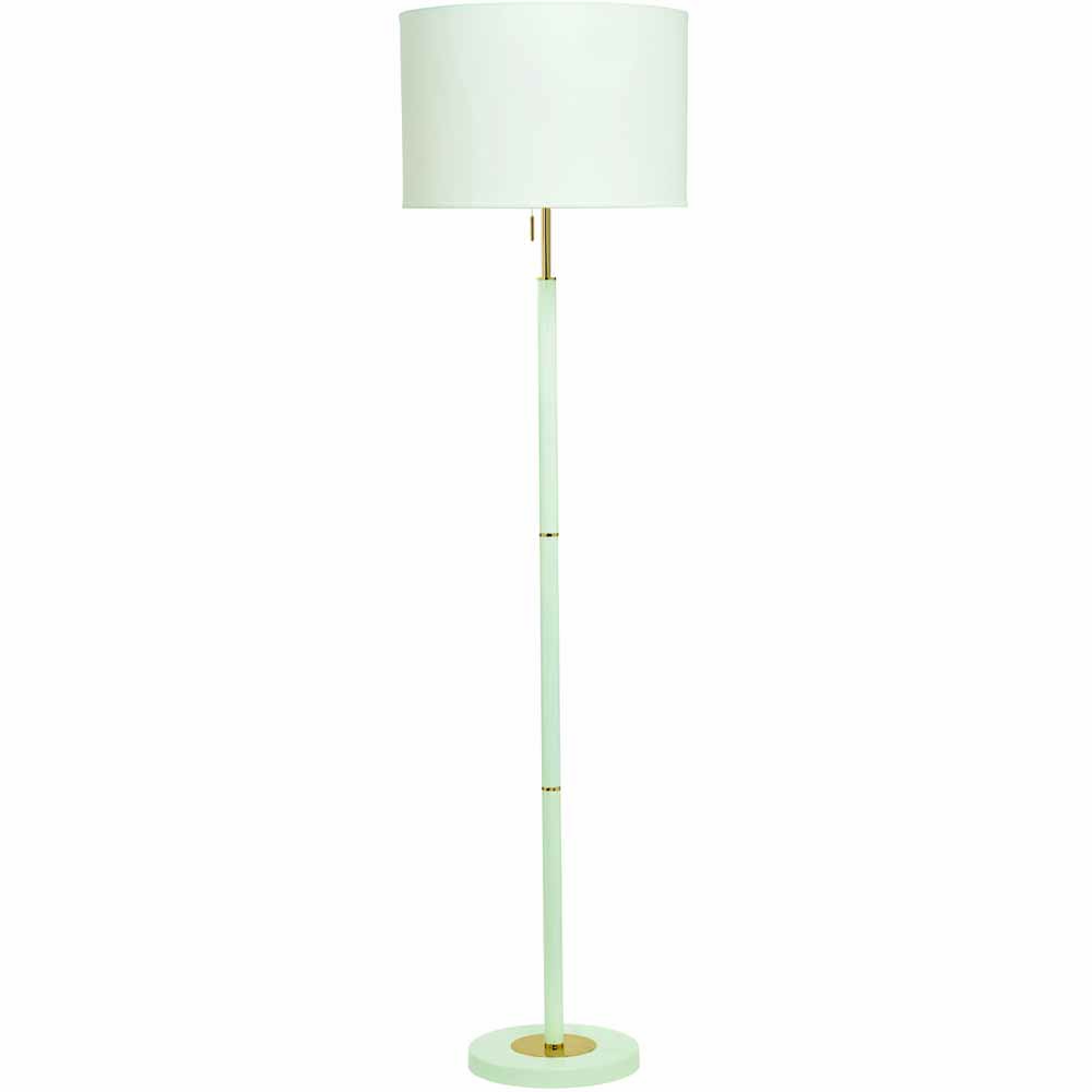 Charlotte Ivory / Gold Floor Lamp Image 1