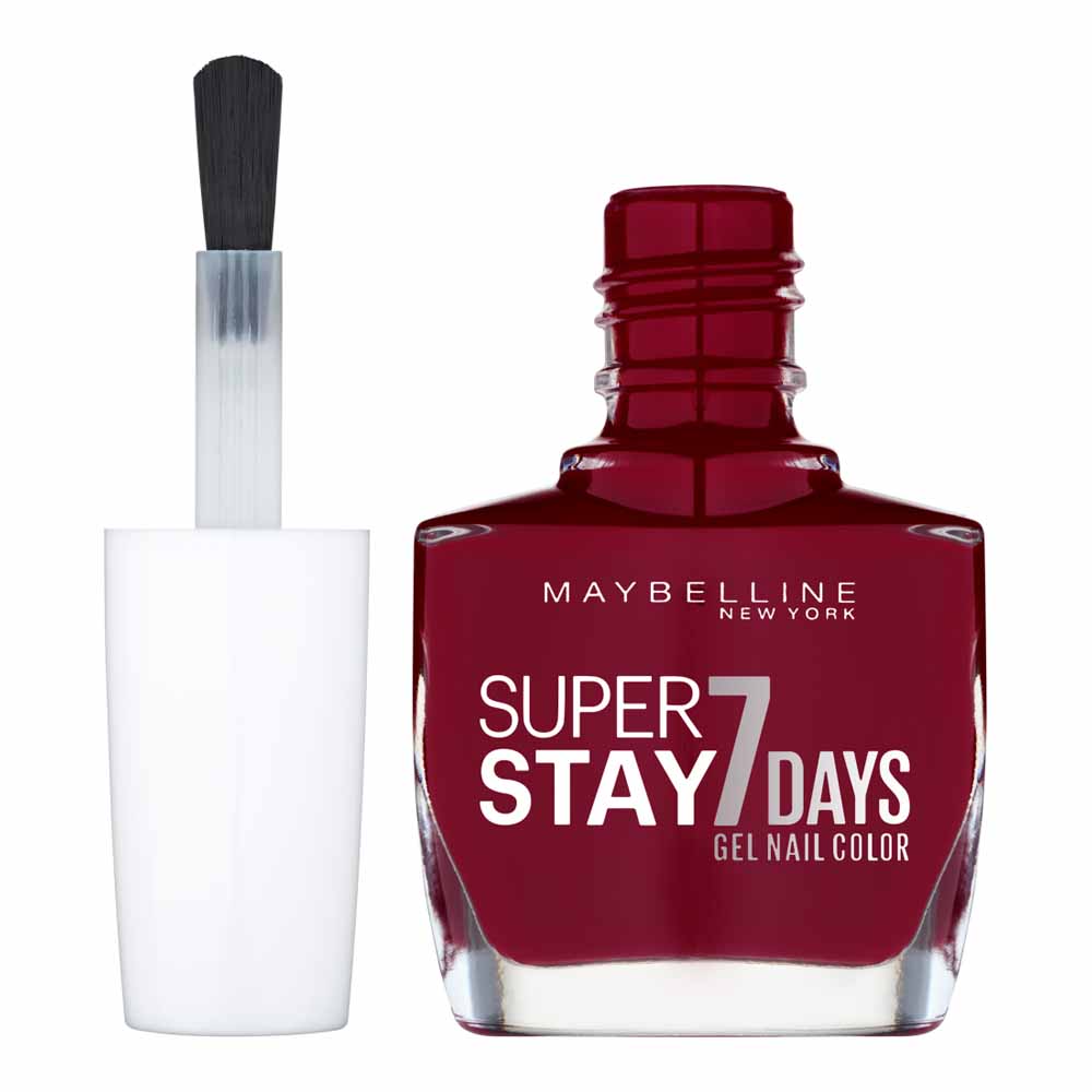Maybelline SuperStay 7 Days Gel Nail Polish Divine  Wine 10ml Image 2