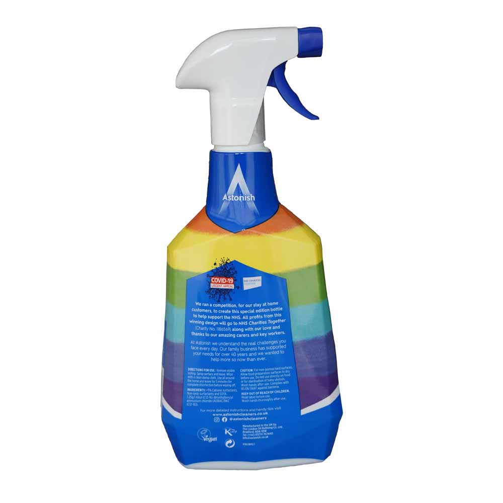 Astonish NHS Antibacterial Spray 750ml Image 2