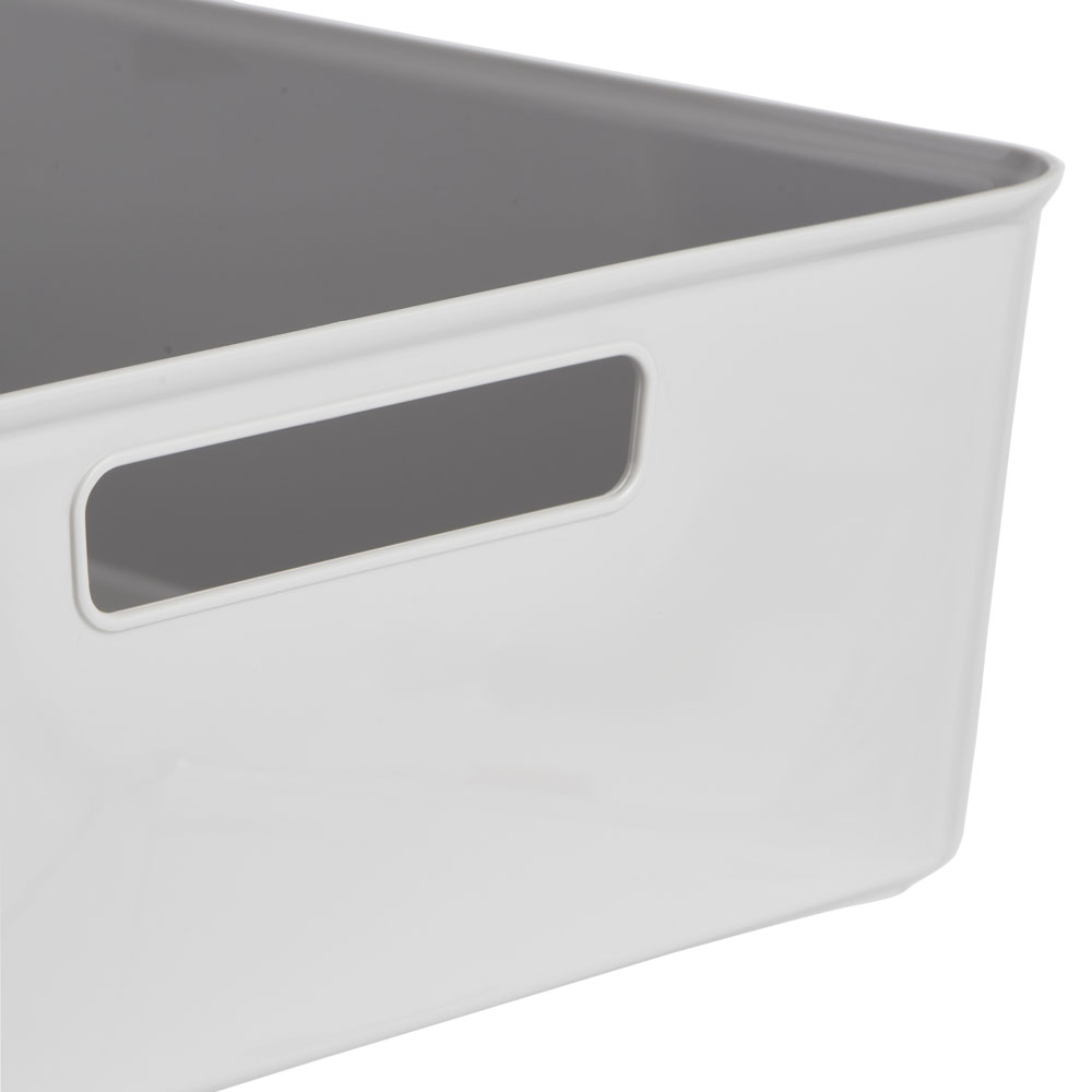 Wilko XXLarge Grey Storage Tray Wilko