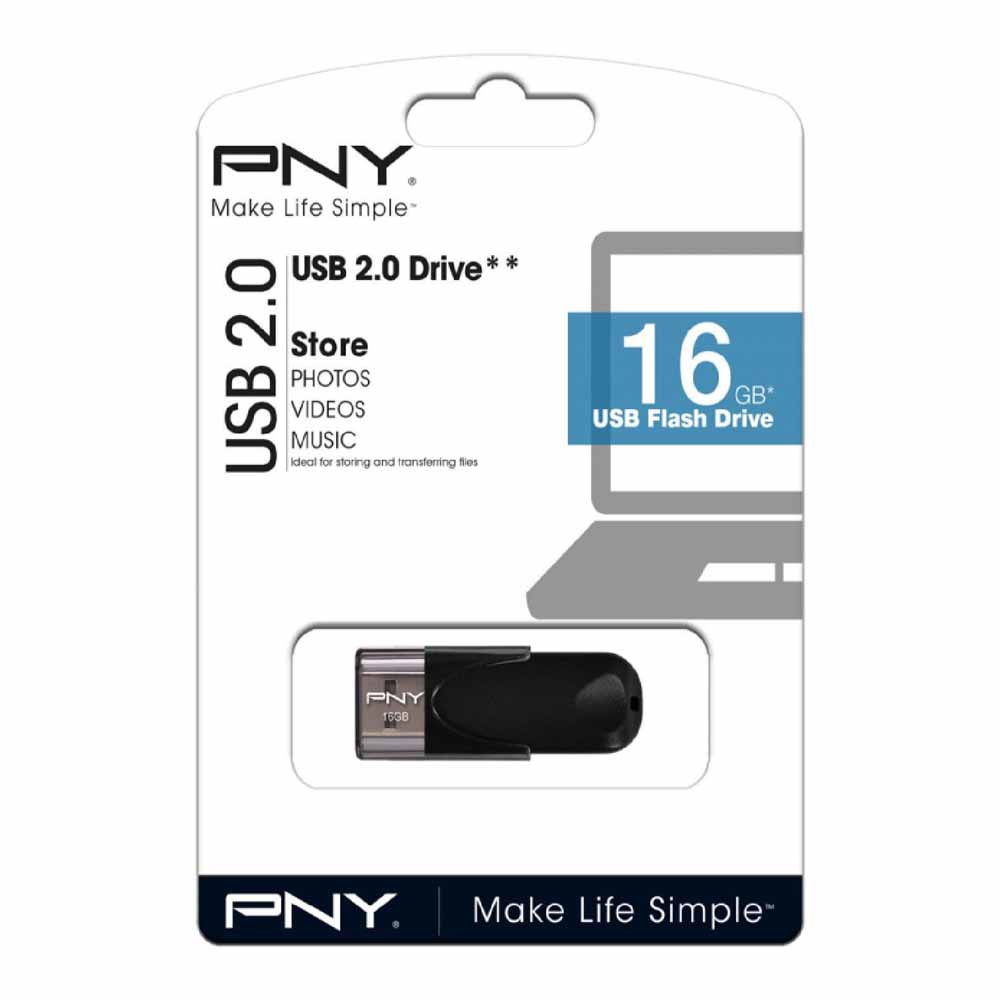PNY 16GB Attache4 USB Flash Drive 2.0 Image 1
