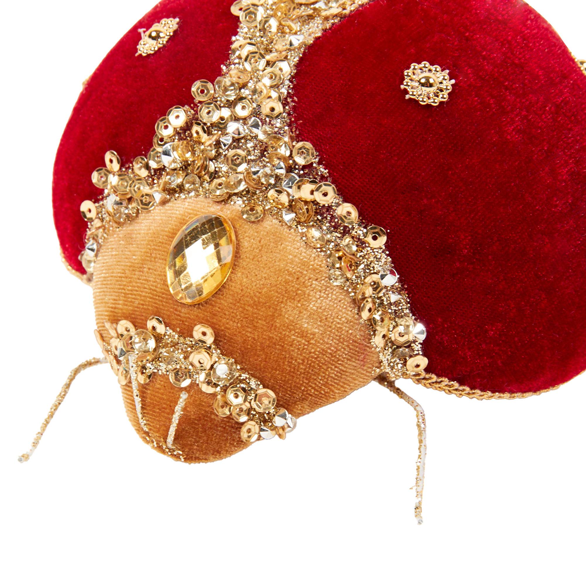 Jewelled Ladybird Decoration - Red Image 4
