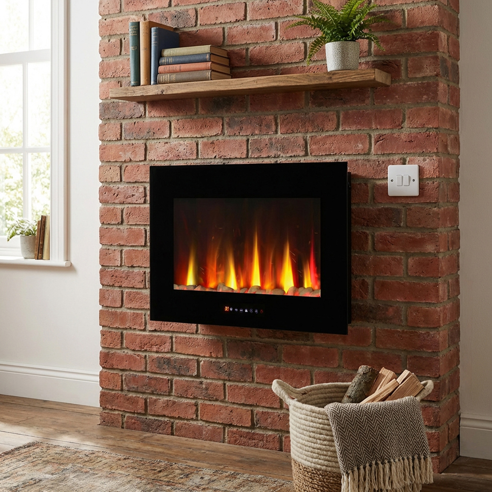 Snowden Electric Wallmounted Fireplace Image 2