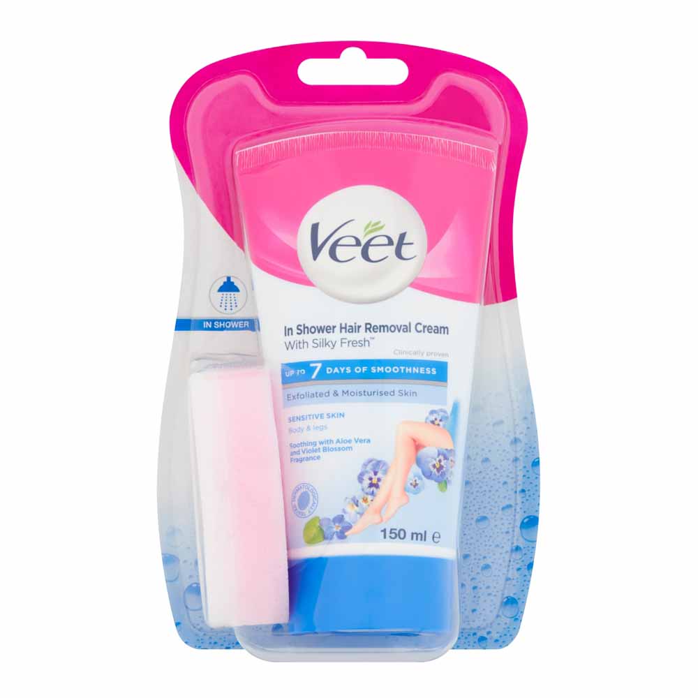Veet In-Shower Cream Sensitive 150ml Image 1
