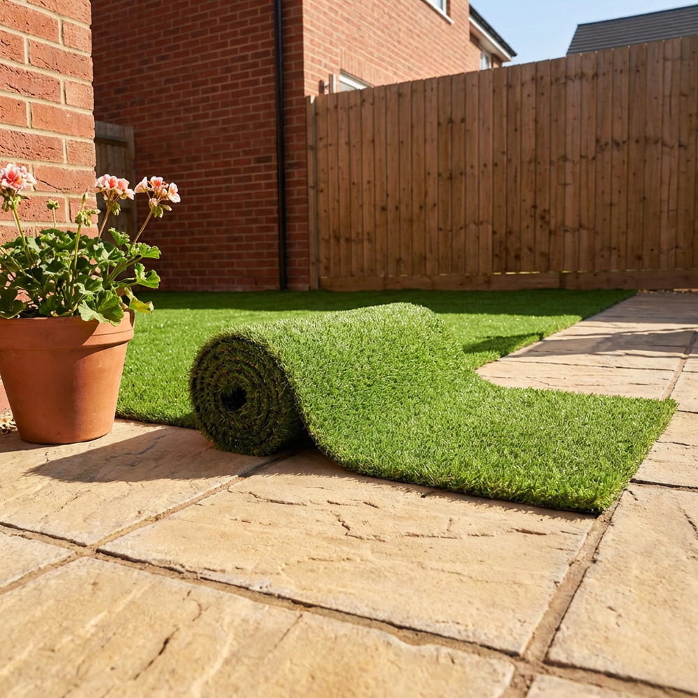 My Garden Artificial Green Turf Roll 1m Image 7