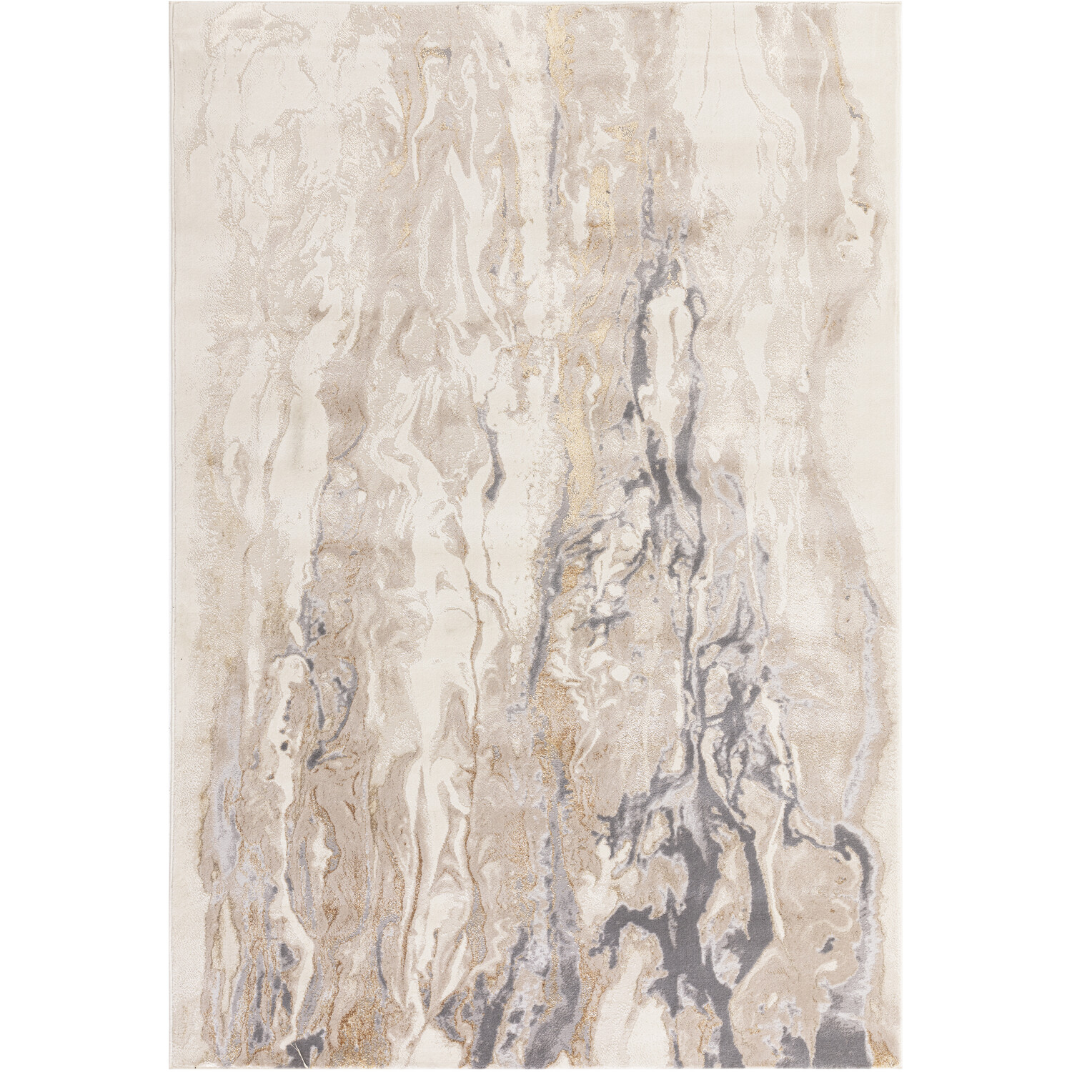 Natural Almira Marble Rug 140cm Image 1