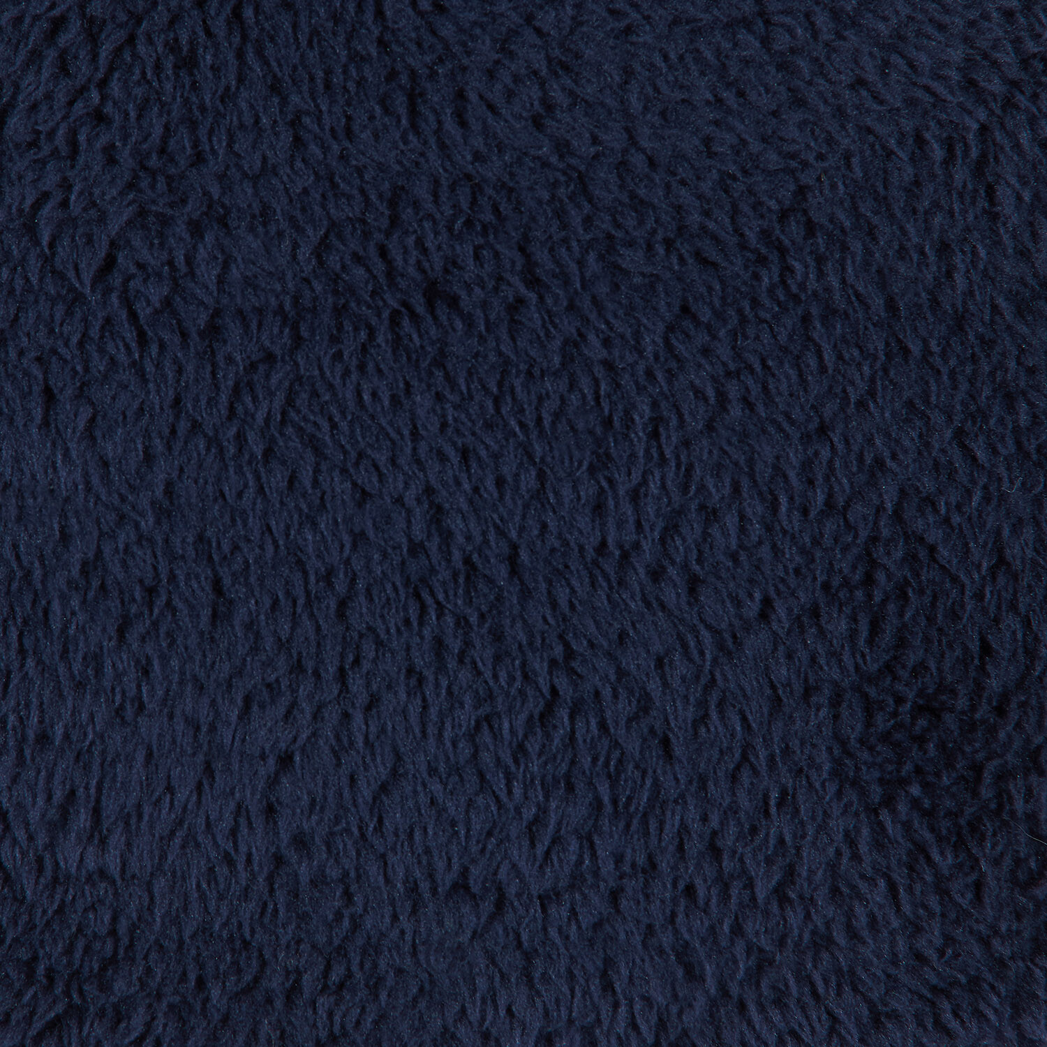 Teddy Fleece Plain Throw - Navy Image 3