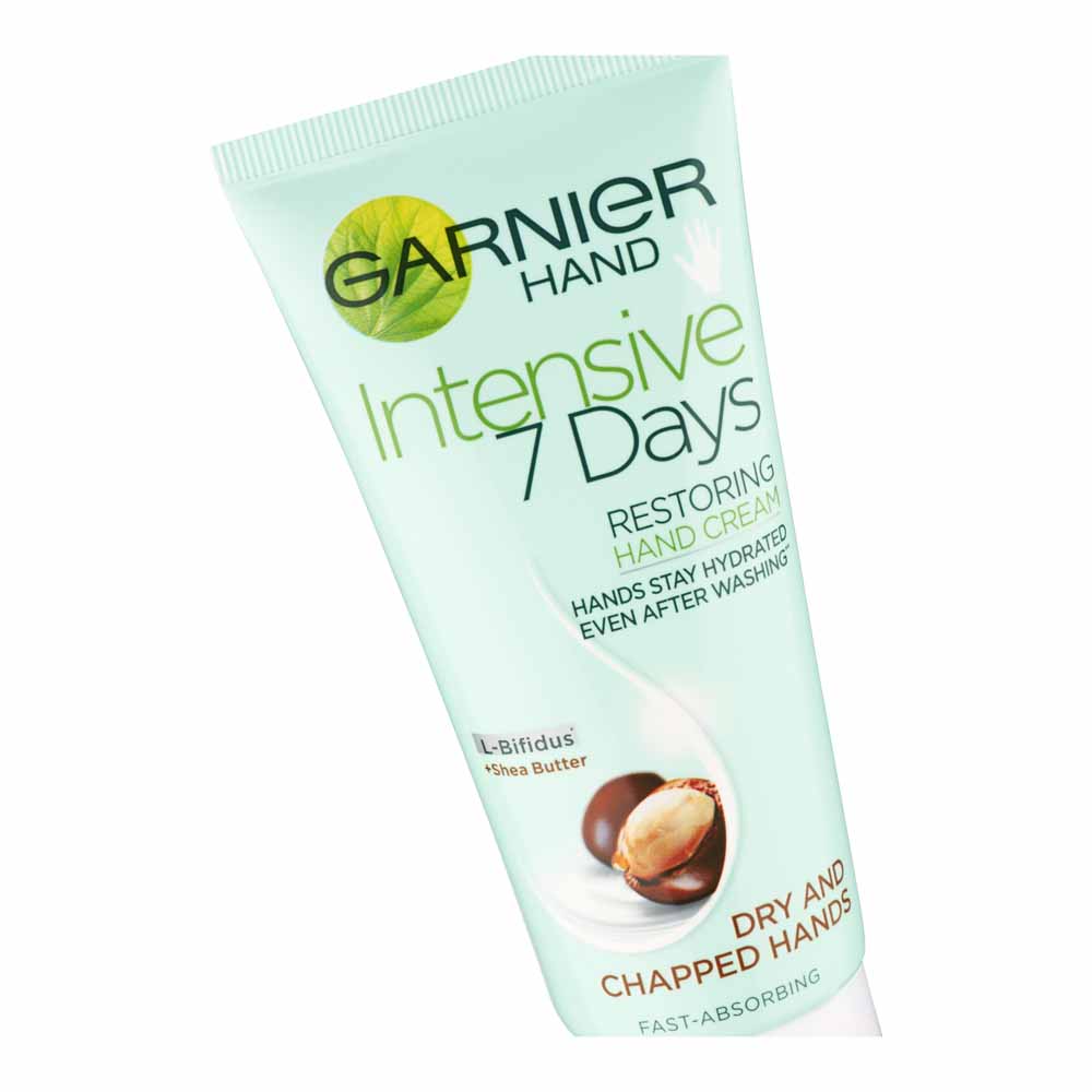 Garnier Intensive 7 Day Dry Skin Shea Butter Restoring Hand Cream 100ml Image 2