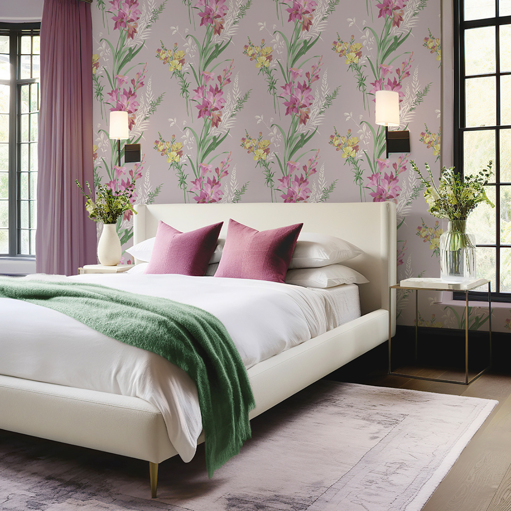 Belgravia Decor Thalia Pink Wallpaper Image 4