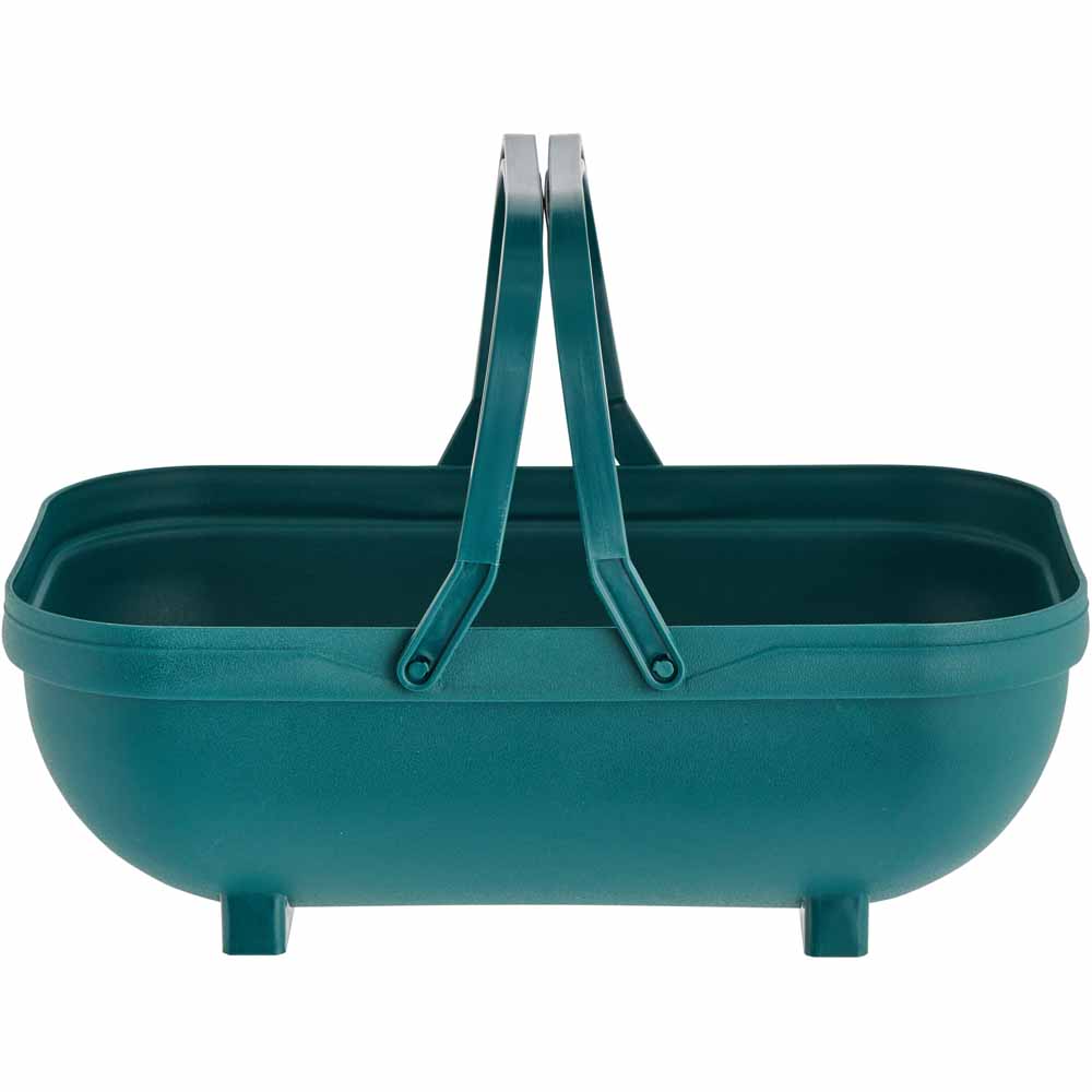 Wilko Green Plastic Garden Trug Wilko