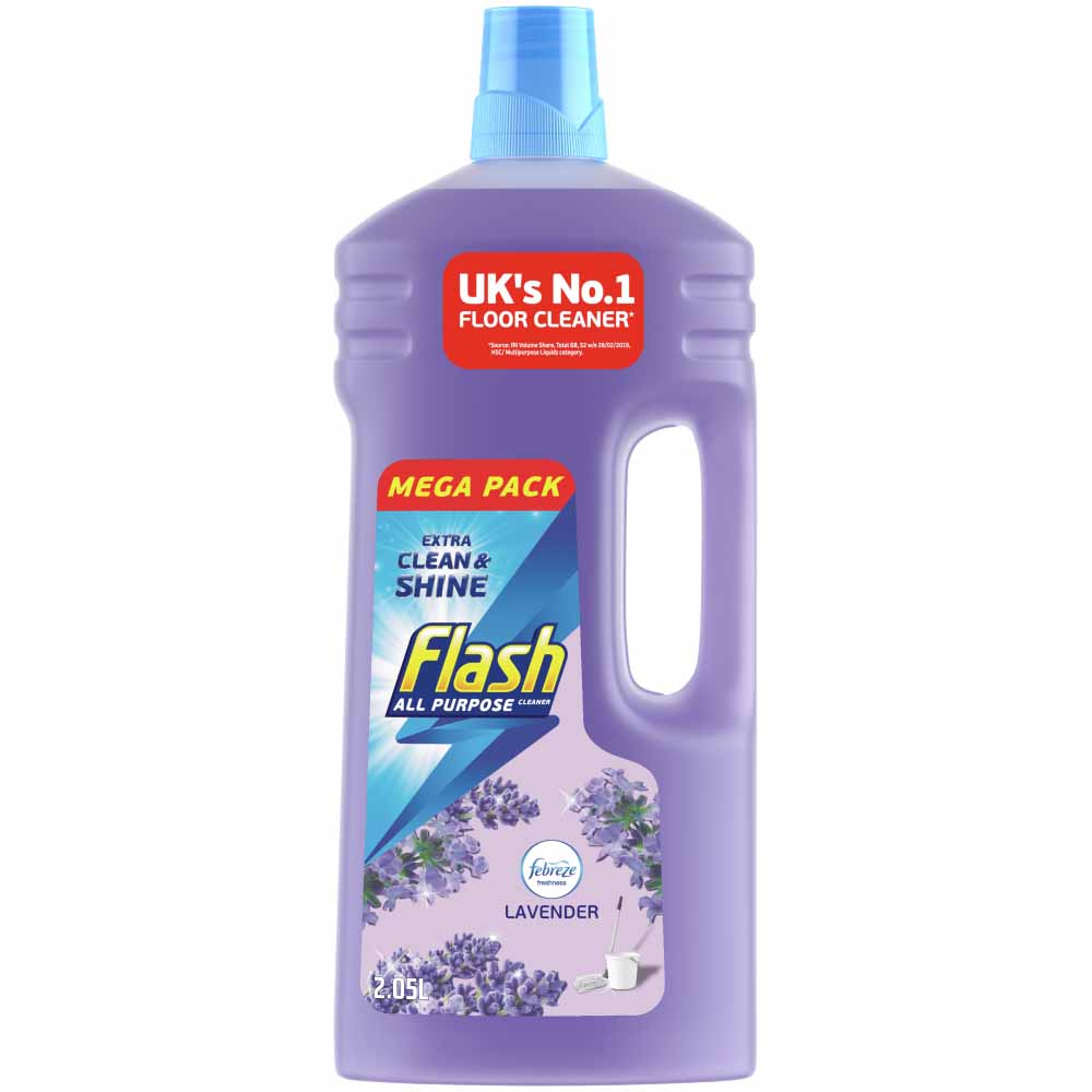 Flash All Purpose Cleaner Relaxing Lavender 2.050L Image 1