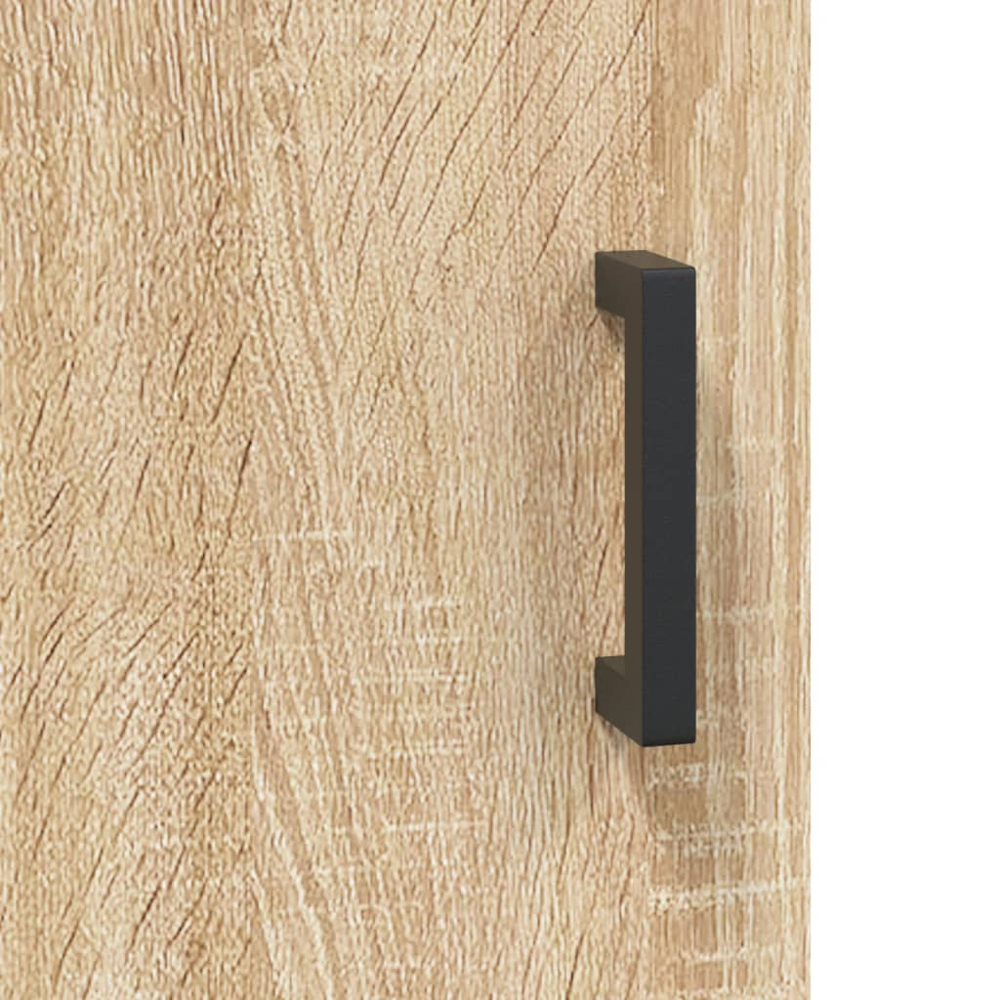 vidaXL 4 Door 2 Drawer Sonoma Oak Highboard Image 9