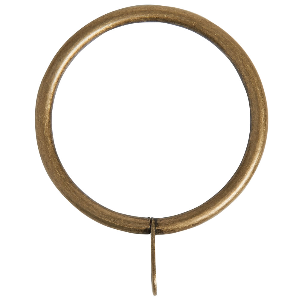 Wilko 170 - 300cm Antique Brass Ball Extendable Curtain Pole Image 4
