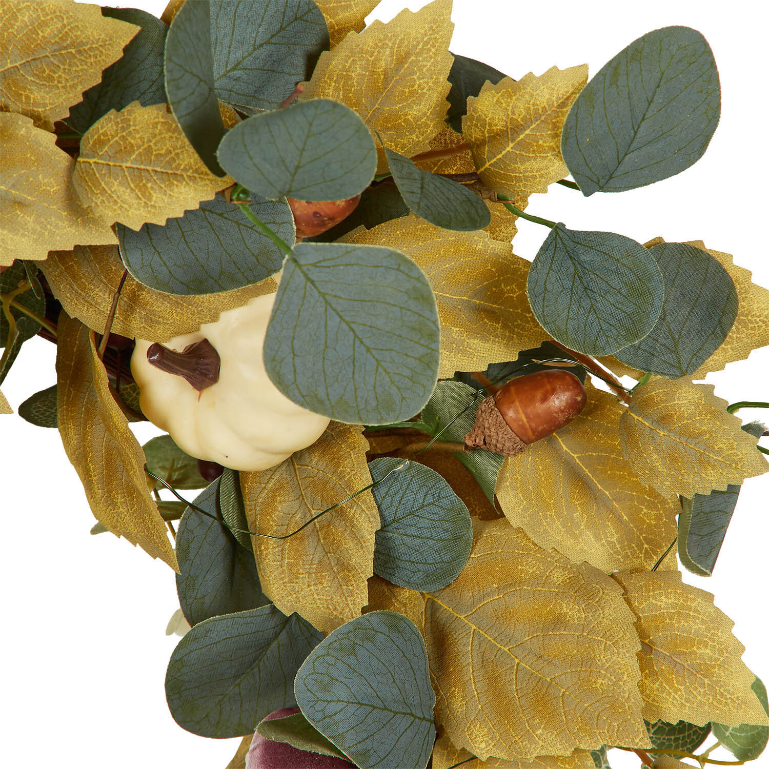 Autumnal Enchanted LED Wreath Multicolour Image 4