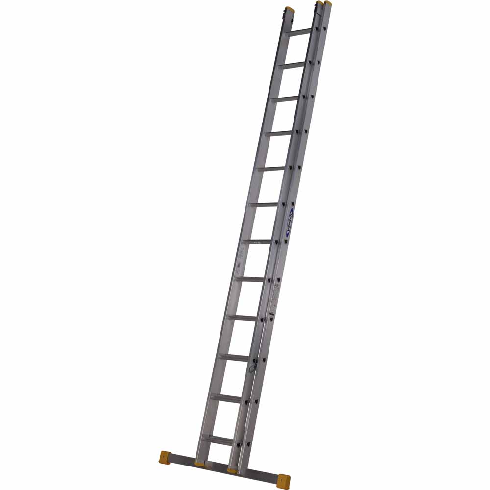 Werner Box Section Double Extension Ladder 1.85m Image 4