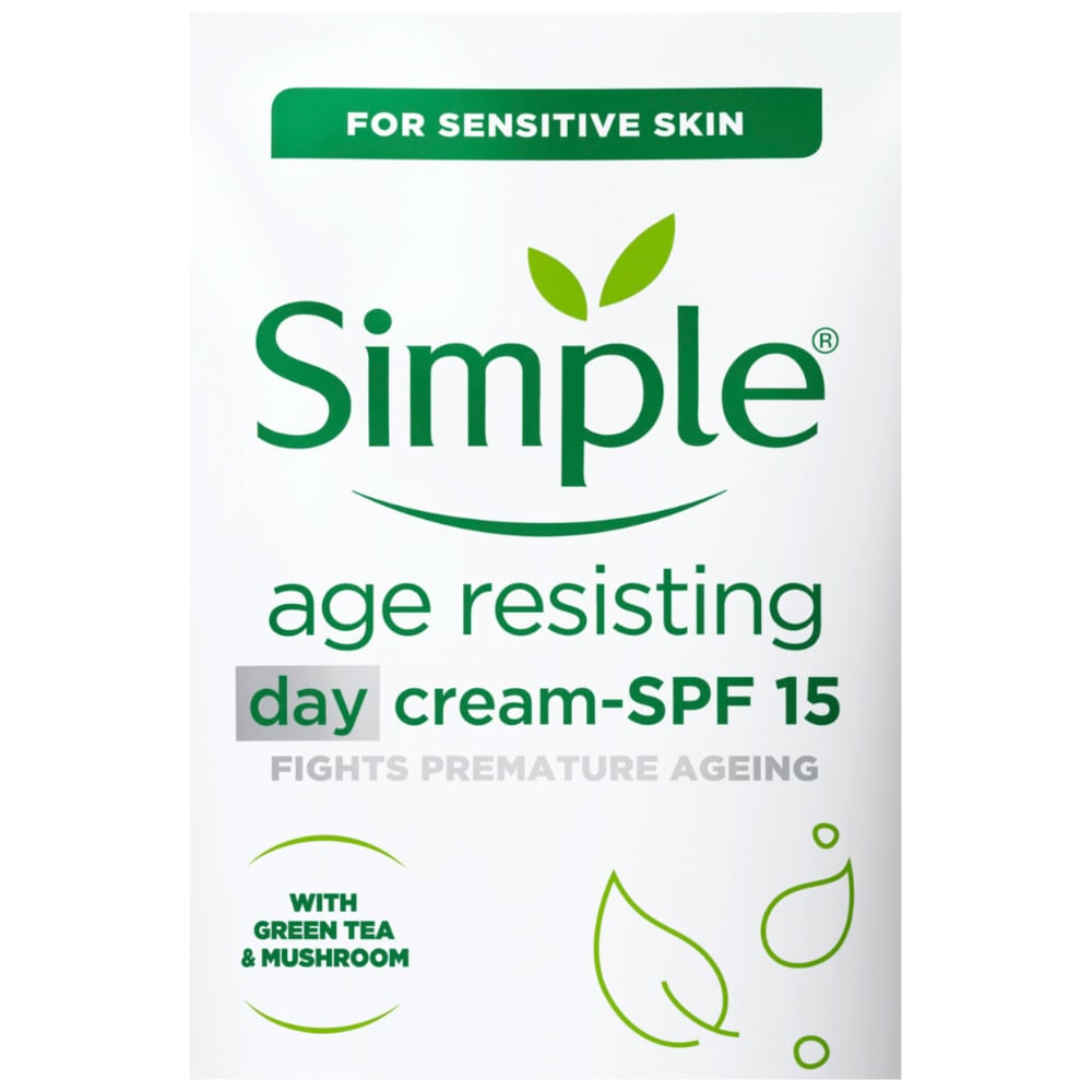 Simple Age Resisting Day Cream SPF15 Case of 6 x 50ml Image 3