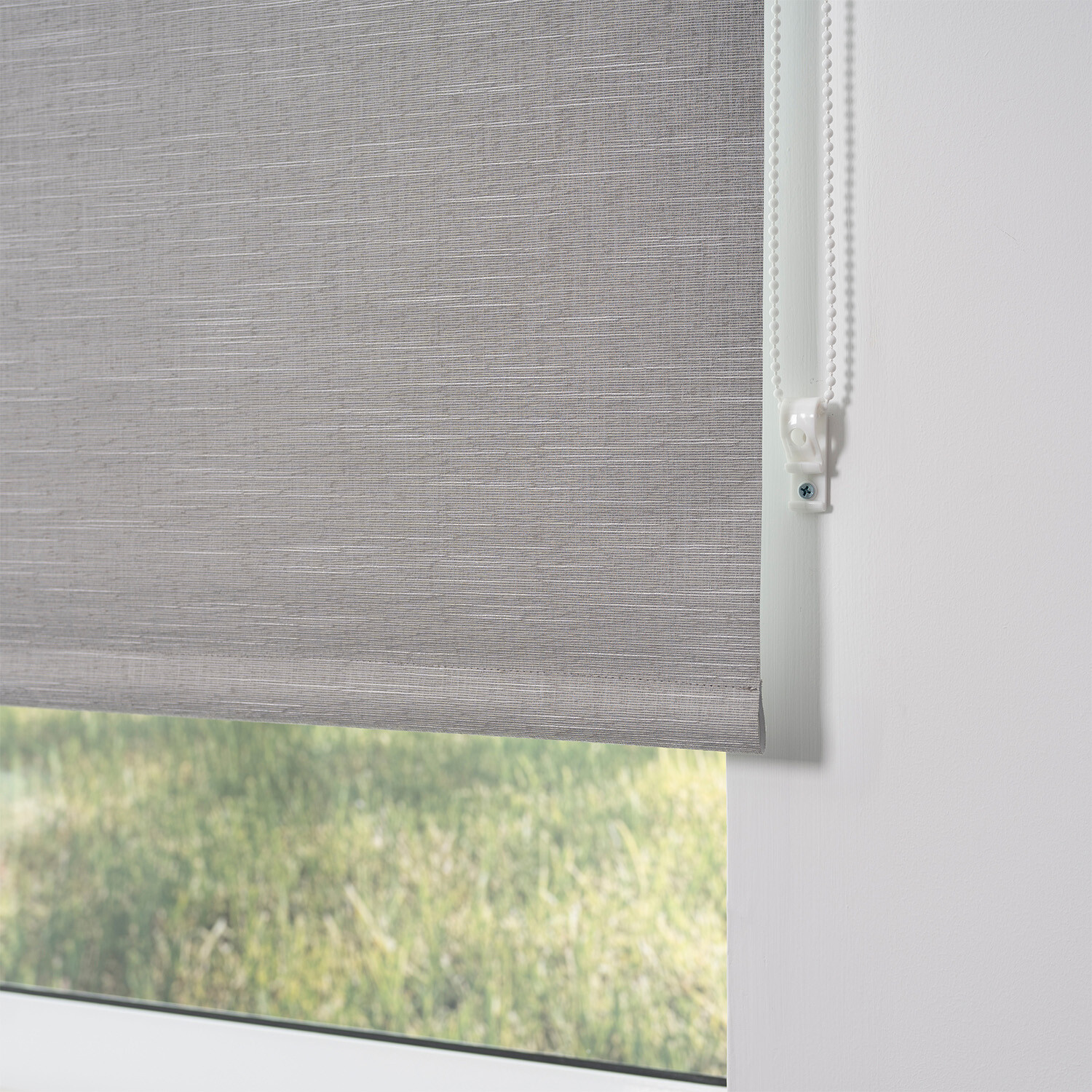 Blackout Textured Blind - Sutton Grey / 60cm Image 5