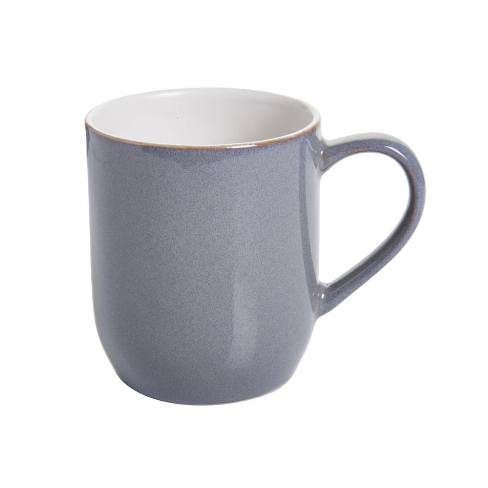 Wilko Cool Grey Reactive Glazed Mug Image