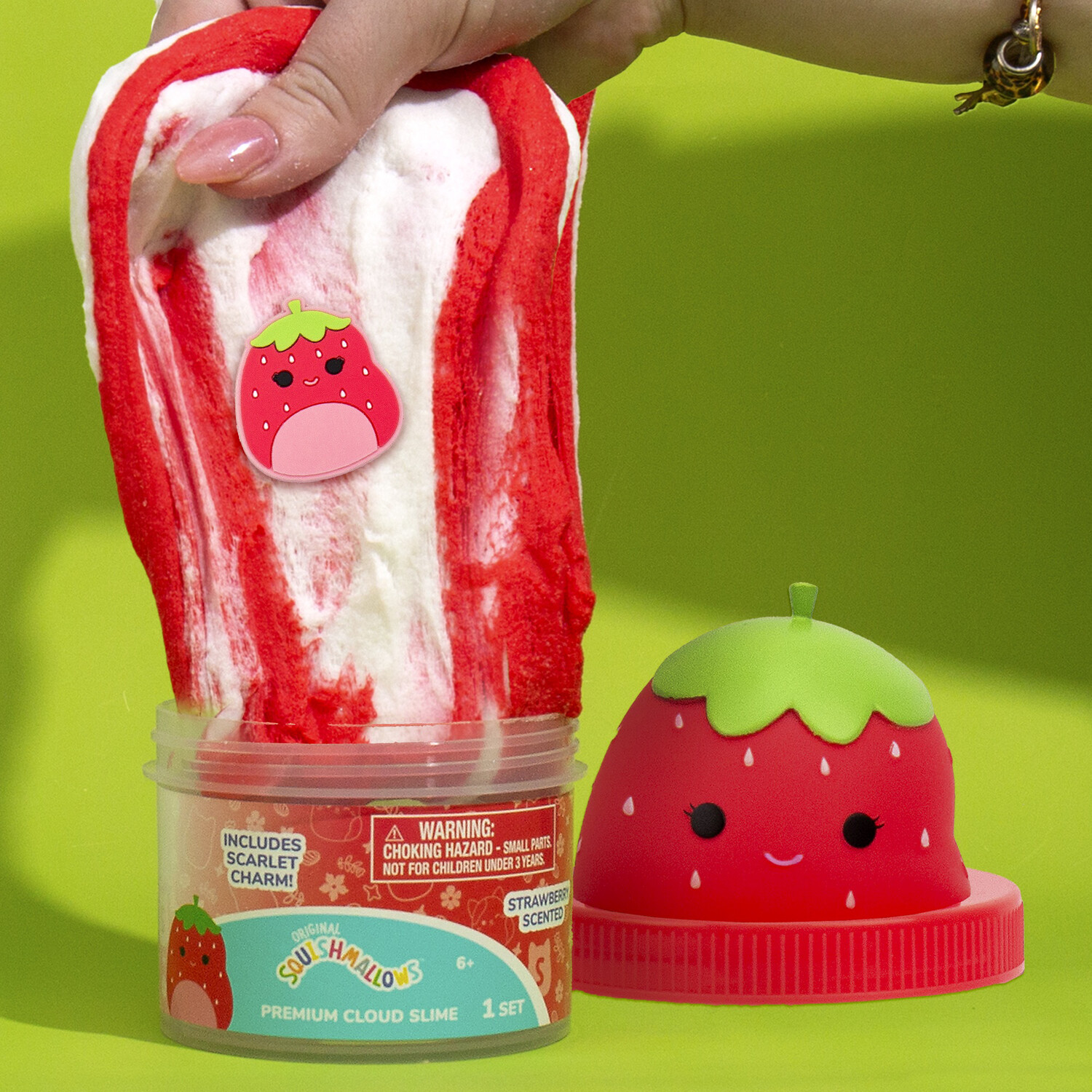 Squishmallows Wave 2 Slime Jar with Topper Image 5
