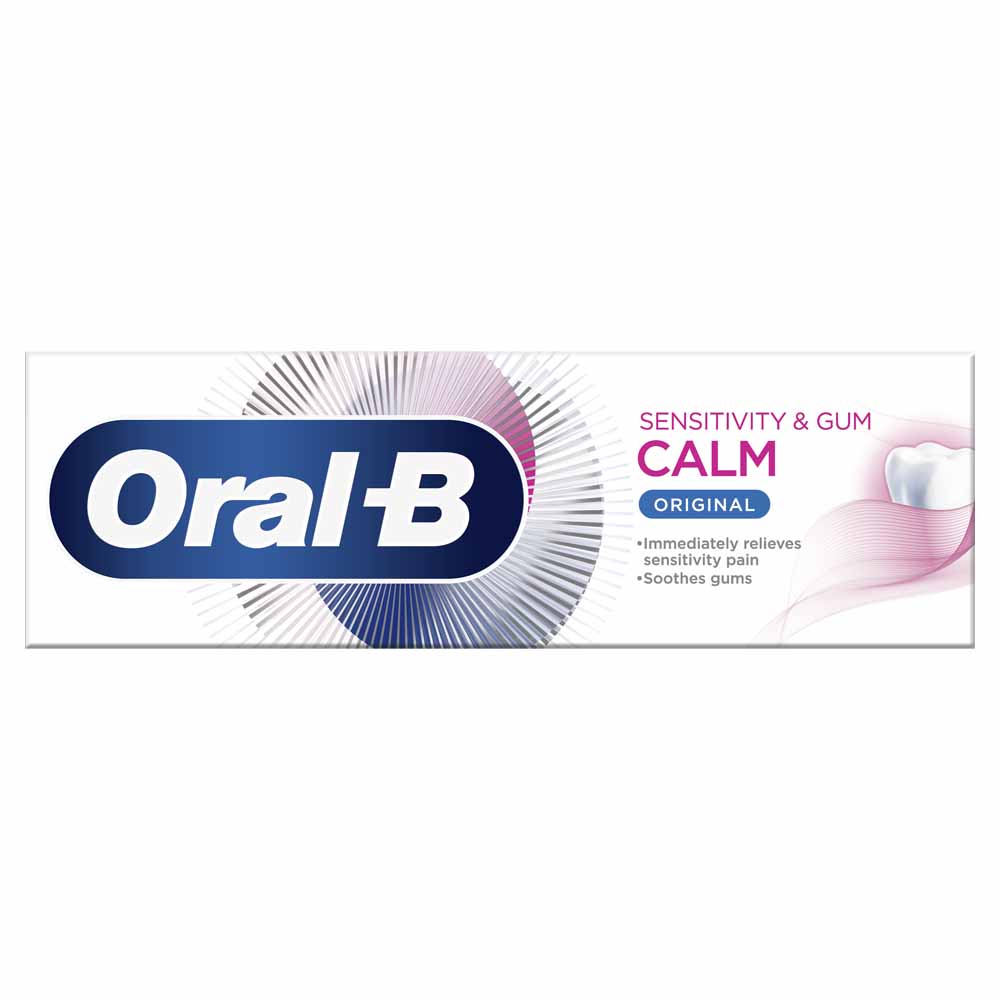 Oral B Sensitive and Gum Calm Original Toothpaste 75ml Image 1