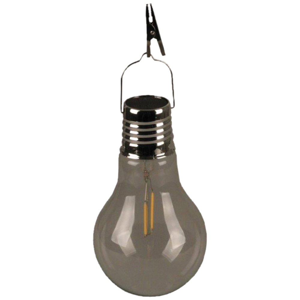 Luxform Solar Powered Filament Glass Bulb Image 1