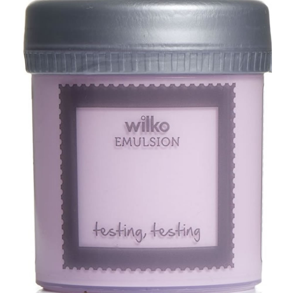 Wilko Emulsion Paint Tester Pot Sweetie 75ml Image 1