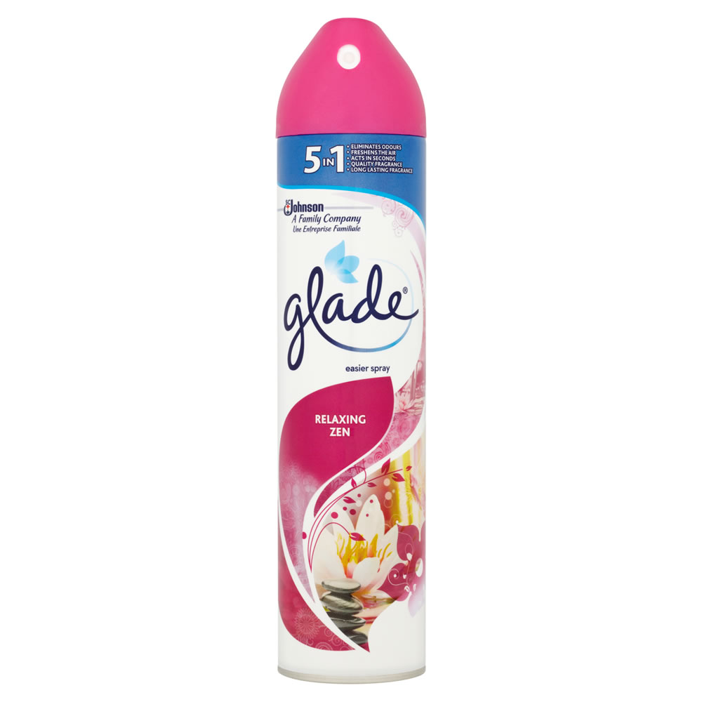 Glade 5 in 1 Relaxing Zen Air Freshener 300ml Image