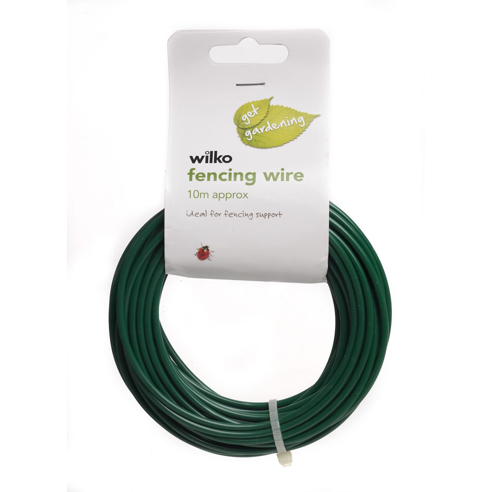 Wilko Garden Wire Green 3.1mm x 10m Image