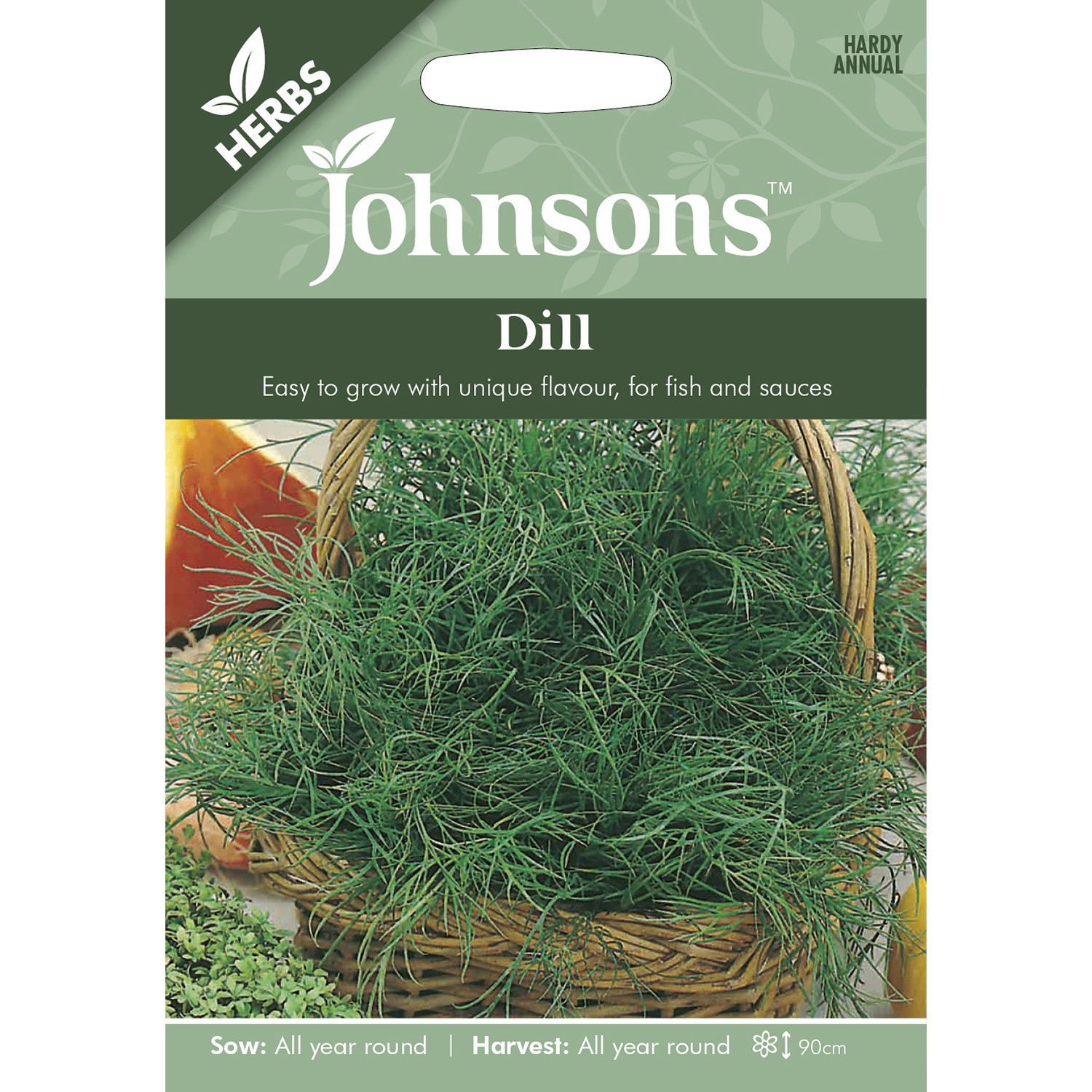 Johnsons Dill Herb Seeds Image 1