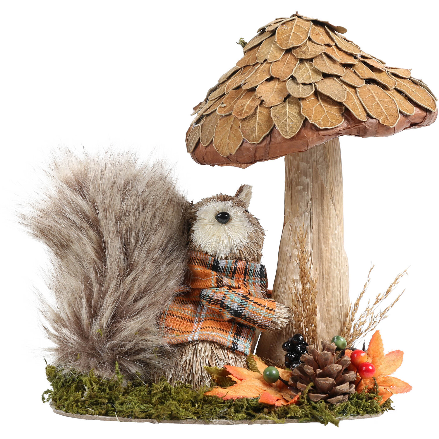 Autumn Squirrel and Mushroom - Natural Image 2