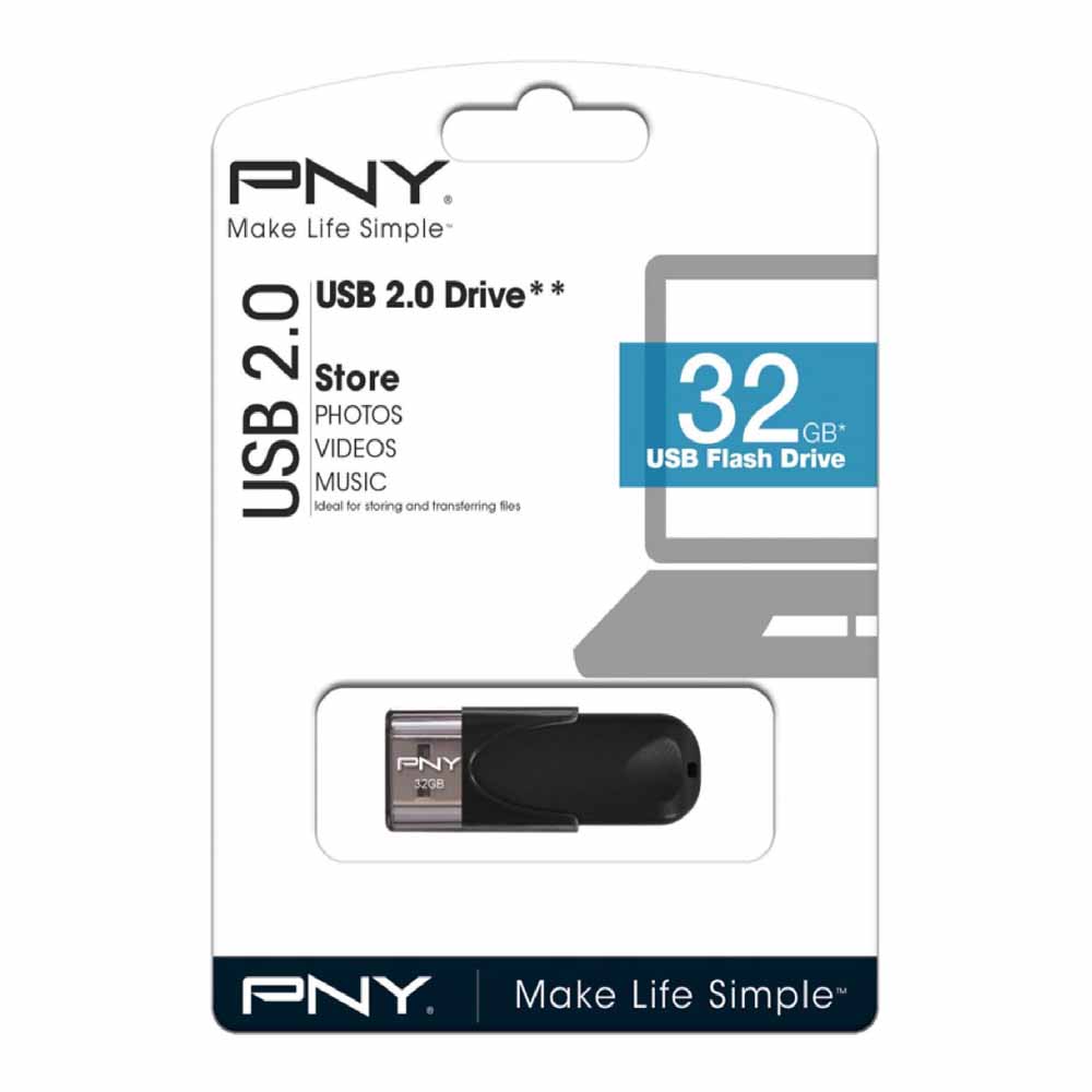 PNY 32GB Attache4 USB Flash Drive 2.0 Image 1
