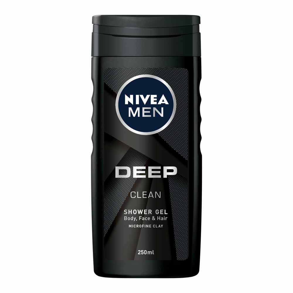 Nivea Men Deep Clean Shower Gel 250ml Image 2