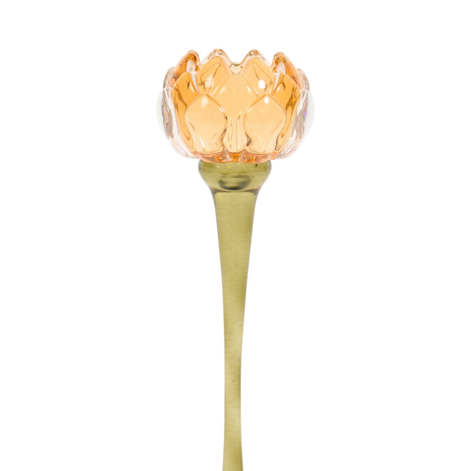 Tall Floral Candle Holder Image 6
