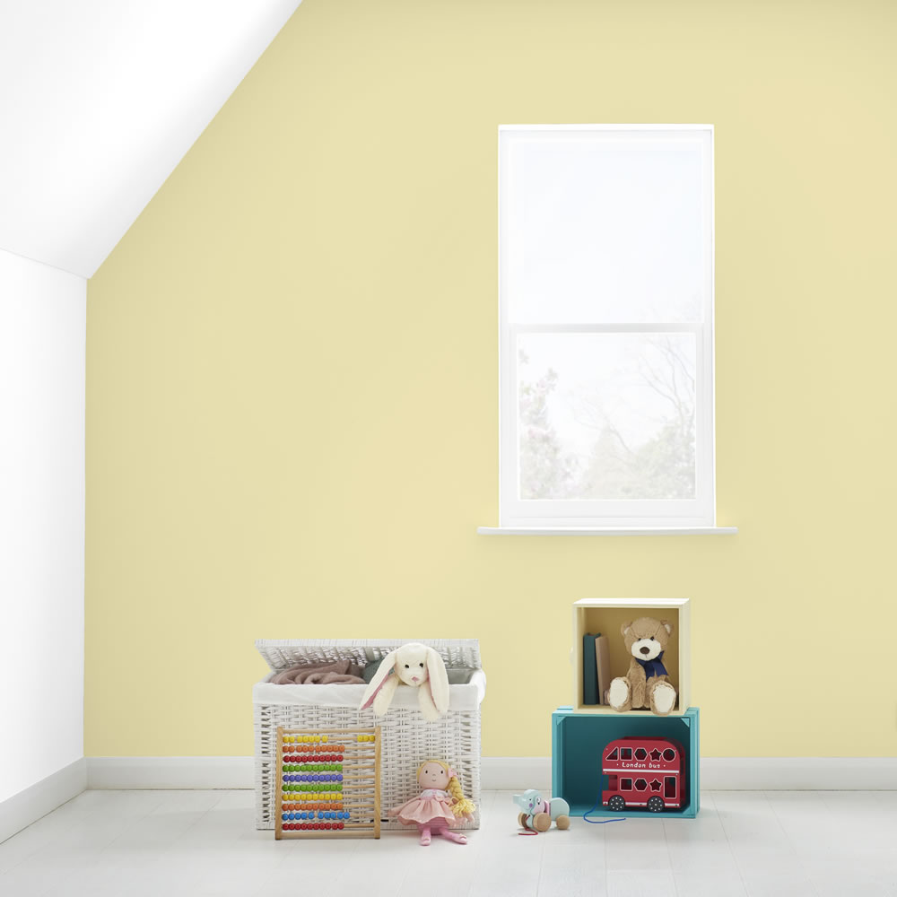 Wilko Tester Pot Lemon Sorbet Emulsion Paint 75ml Image 3