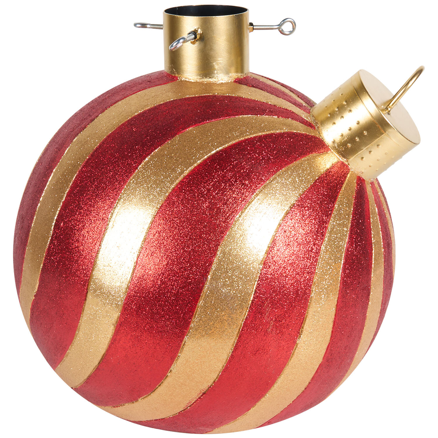 Glitter Bauble Tree StandRed and Gold Image 2