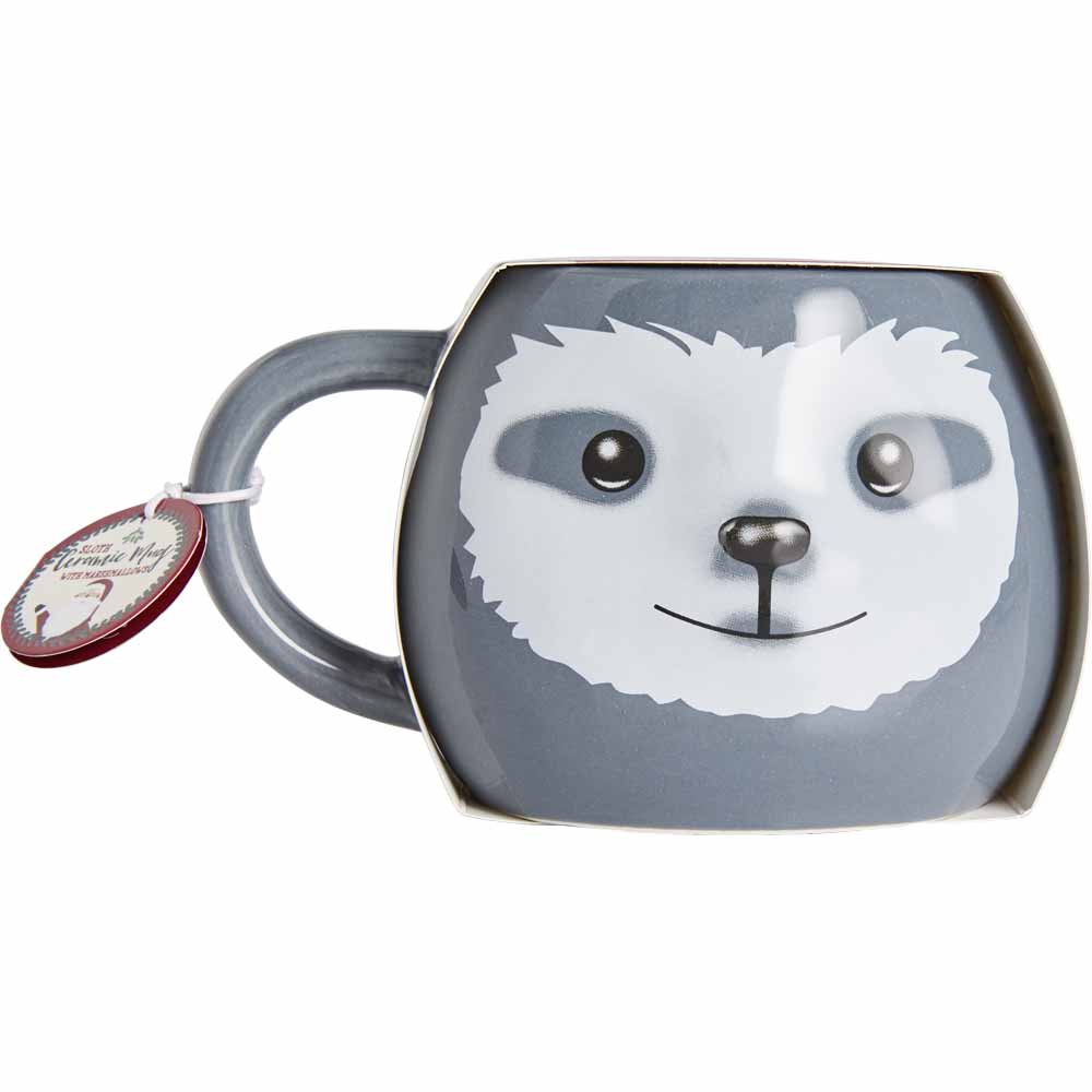 Wilko Ceramic Sloth Mug Image