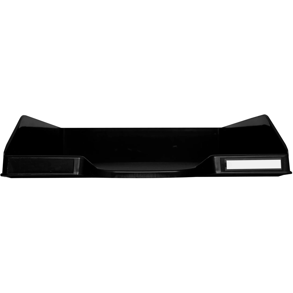 Exacompta EcoBlack A4 Black Recycled Letter Tray 6 Pack Image 4
