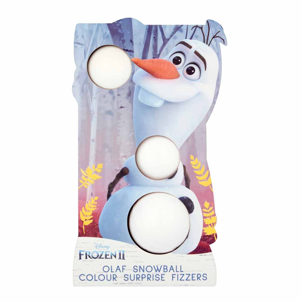 Disney Frozen 2 Colour Bath Fizzers Image 1