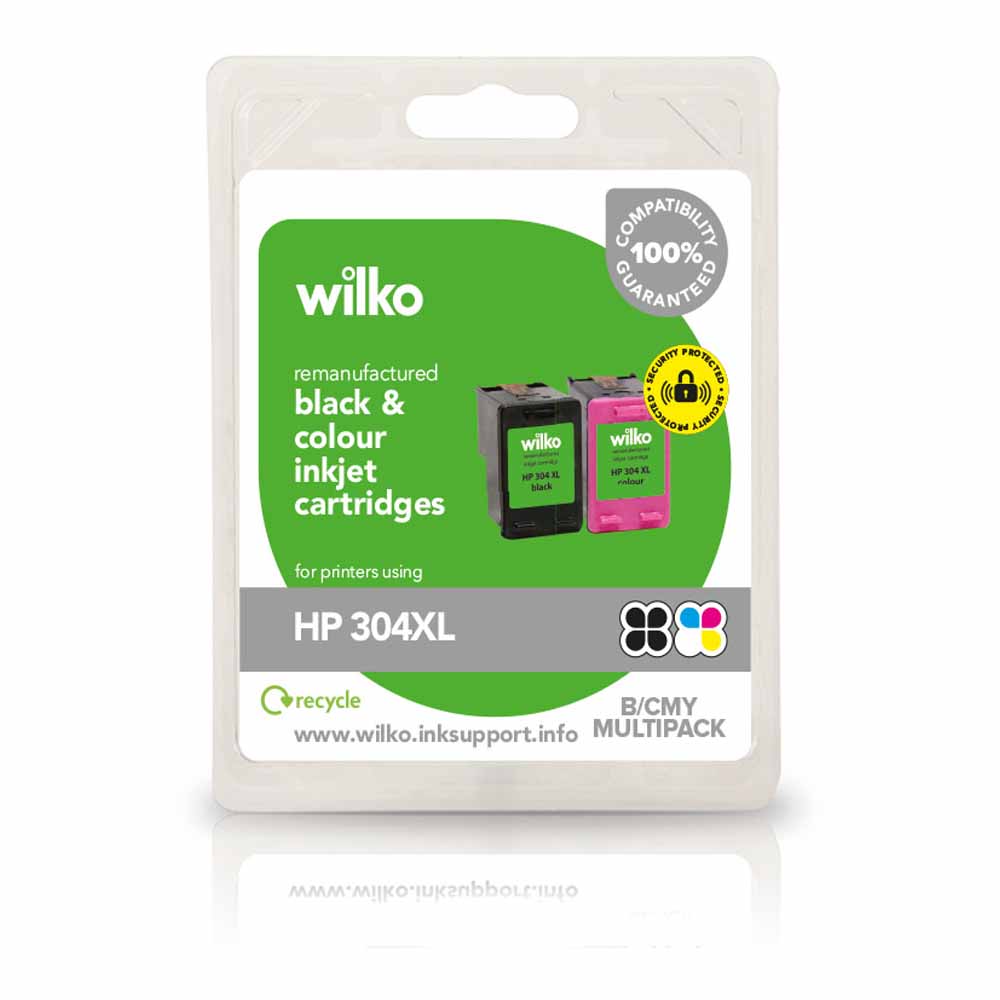 Wilko HP304XL Black and Colour Multipack Image