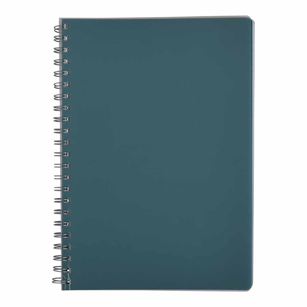 Wilko A4 Notebook Blue Wilko
